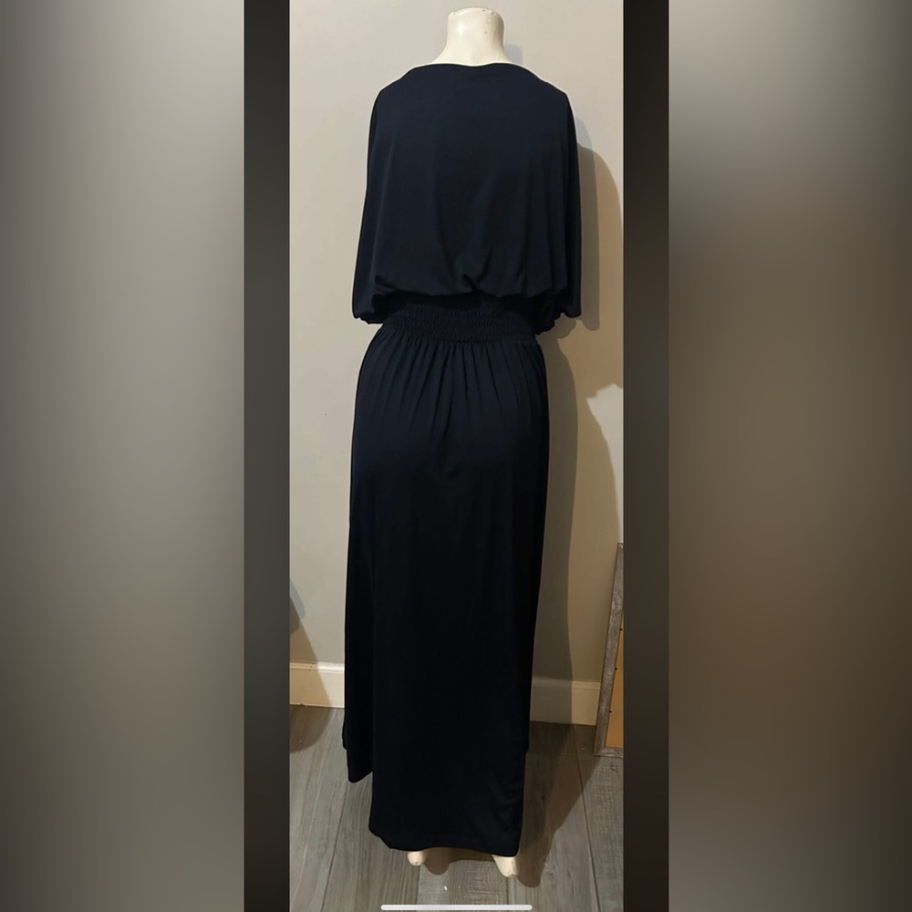 Chic Navy Maxi Dress
